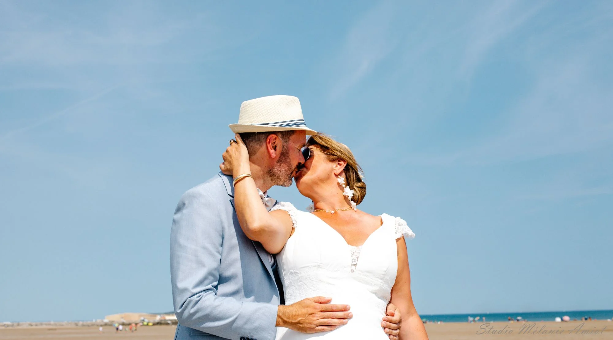 Embrassades sur la plage