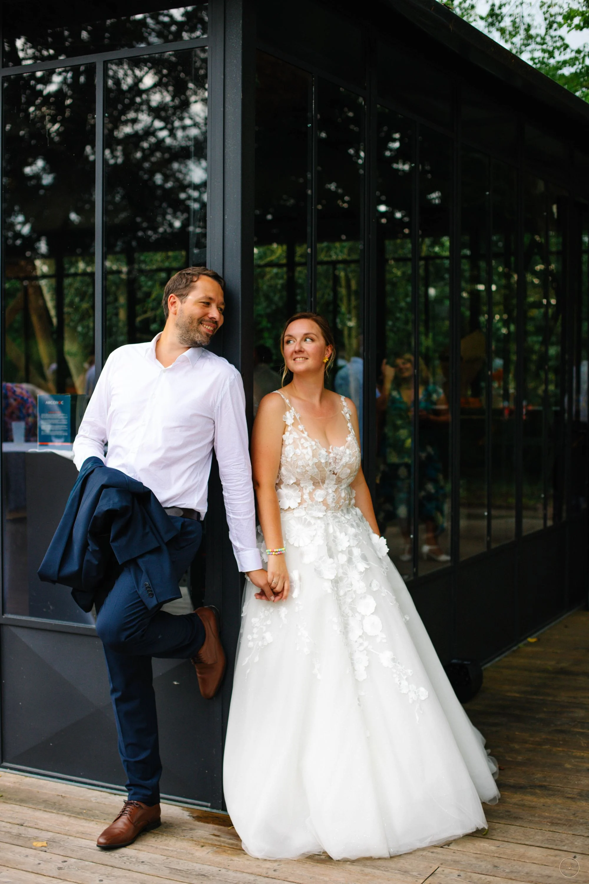 Regards complices des mariés