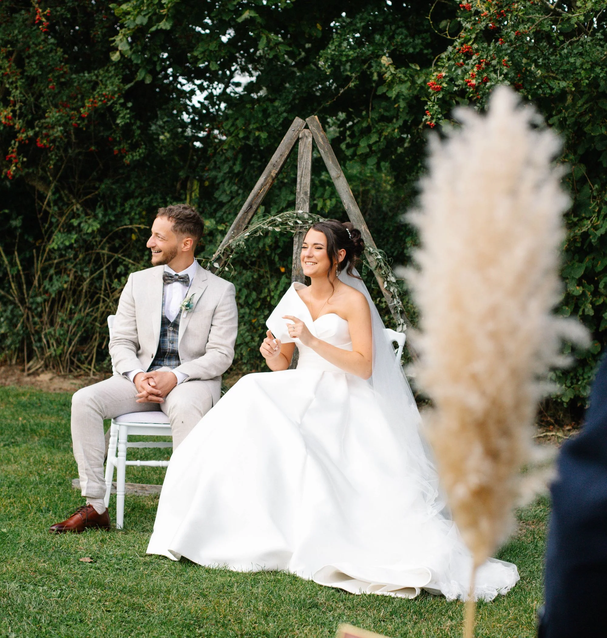 Mariage laïque en extérieur